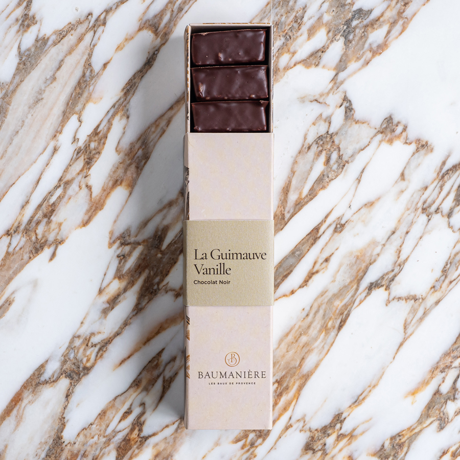 guimauve baumaniere chocolat noir