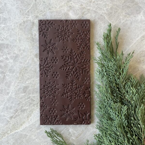 Tablette de chocolat de Noël - Chocolaterie Baumanière